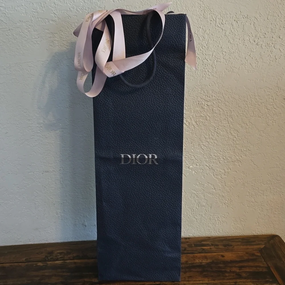 Dior Tall Bag with Ribbon